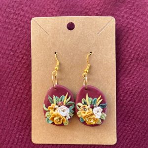 Maroon Elegance Bloom